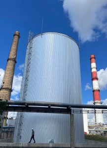 „Klaipėdos energija“ investuoja į energijos taupymo sprendimus – pasistatė akumuliacinę talpą