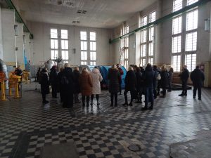 „Klaipėdos energijos” darbuotojai lankėsi ekskursijoje po istorinę Klaipėdos elektrinės katilinę